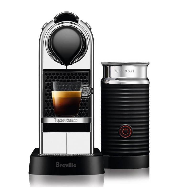 Nespresso Citiz And Milk Chrome Capsule Coffee Machine BEC660CRO - Gimmie