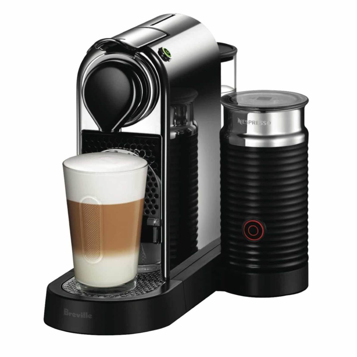 Nespresso Citiz And Milk Chrome Capsule Coffee Machine Bec660cro - Gimmie