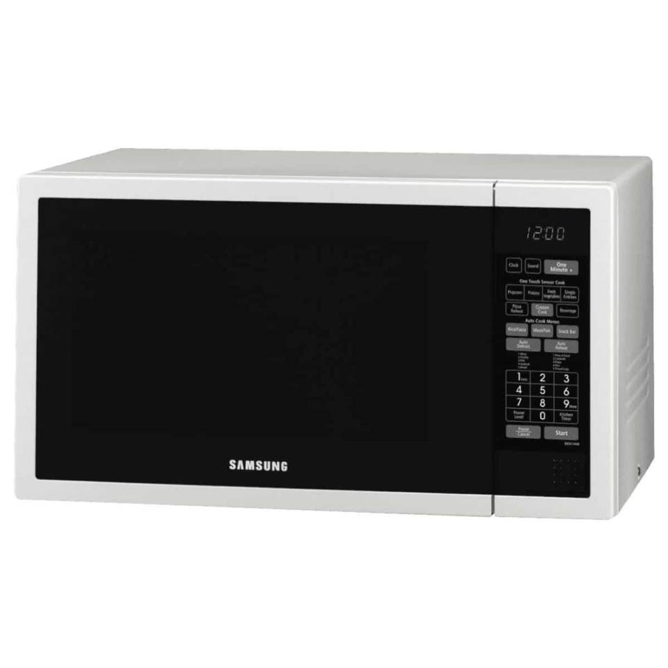 Samsung 40L 1000W White Microwave ME6144W