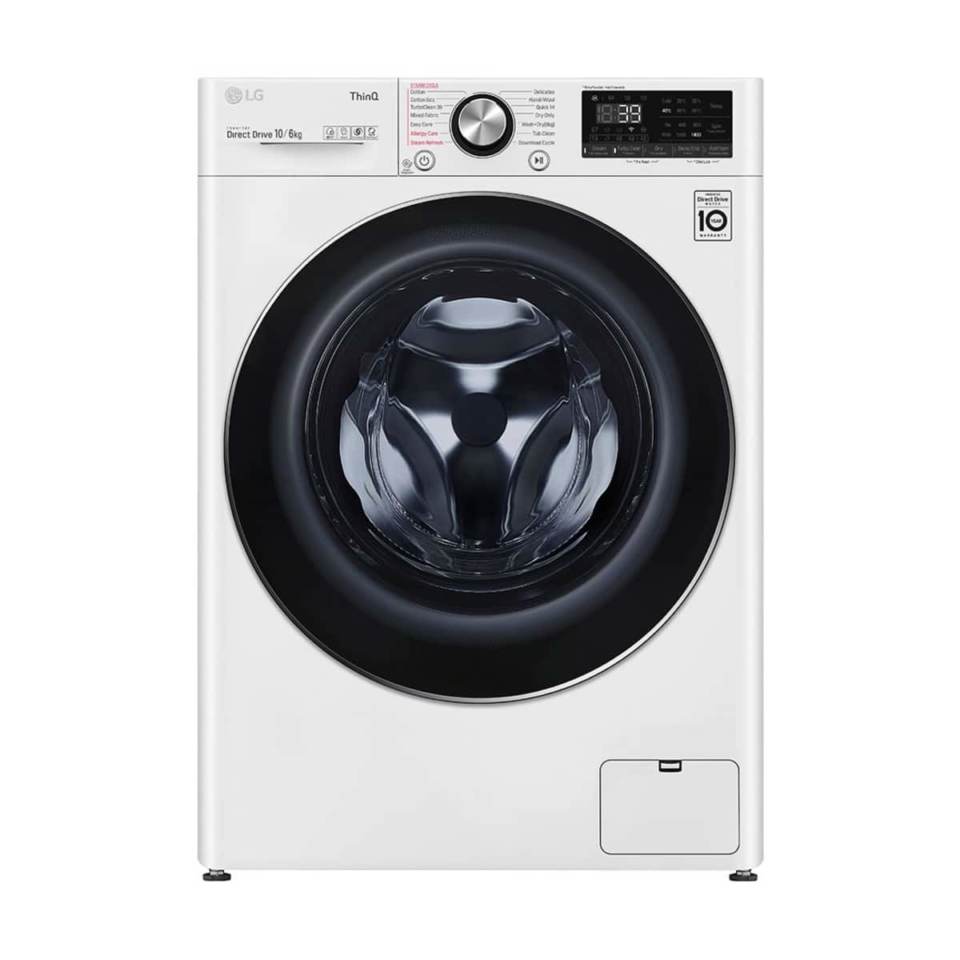 LG 10kg-6kg Combo Washer Dryer WVC9-1410W