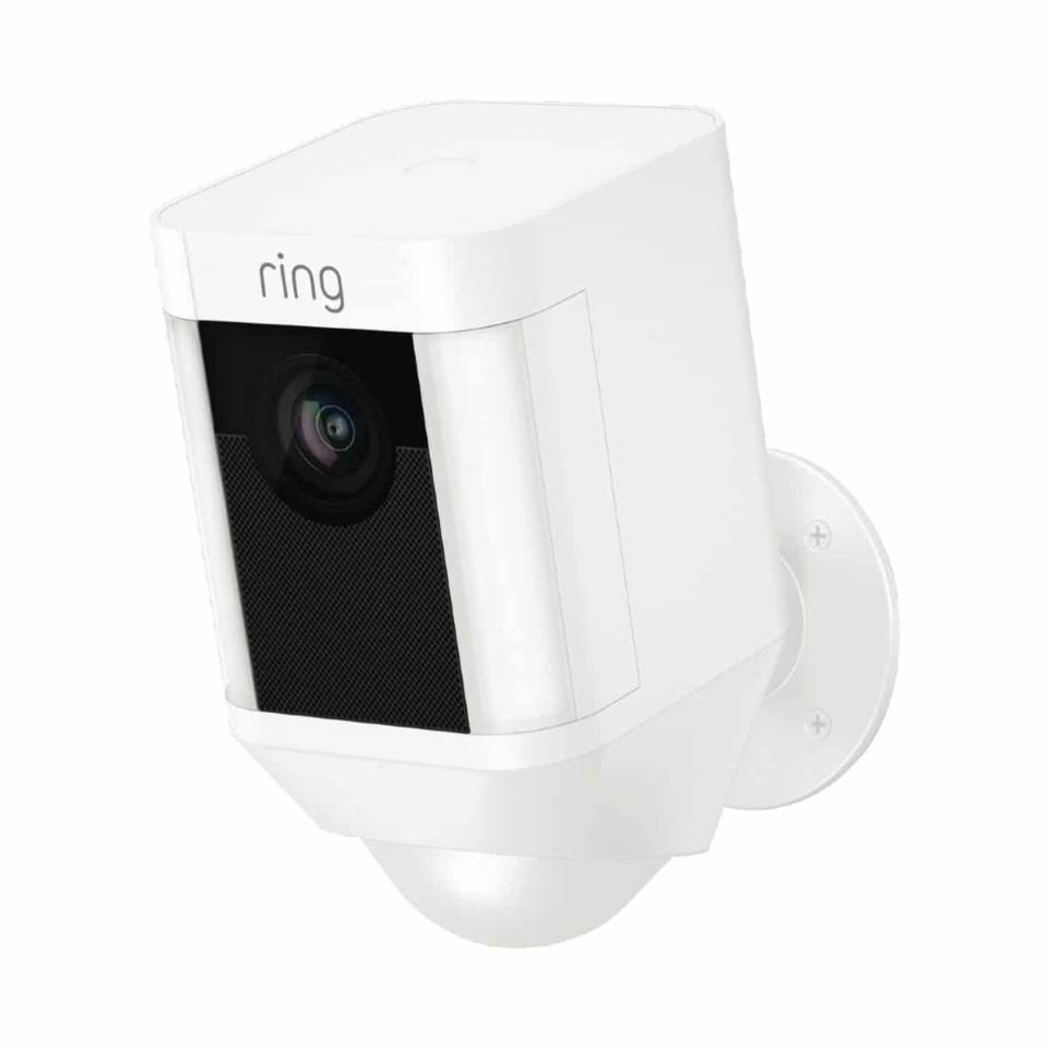 Ring Spotlight WiFi Battery Camera White 8SB1S7-WAU0