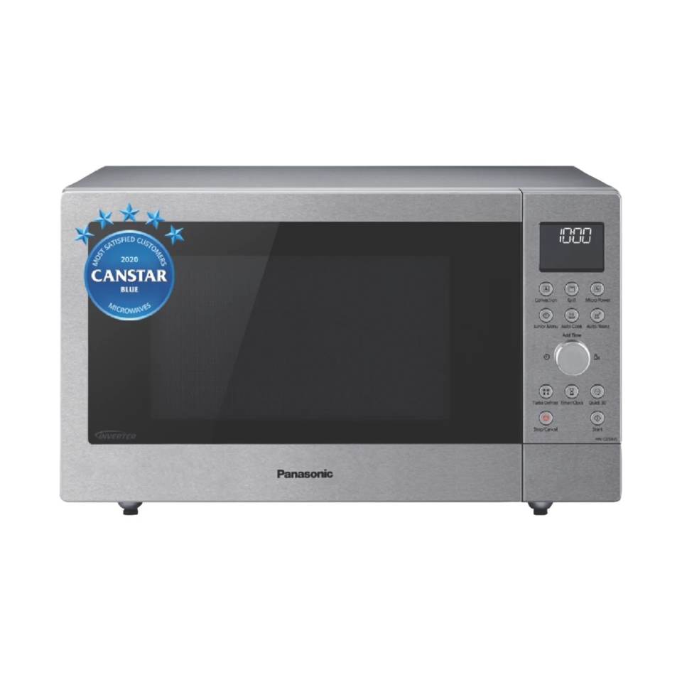 Panasonic 27L 1100W 3in1 Convection Oven S/Steel NN-CD58JSQPQ