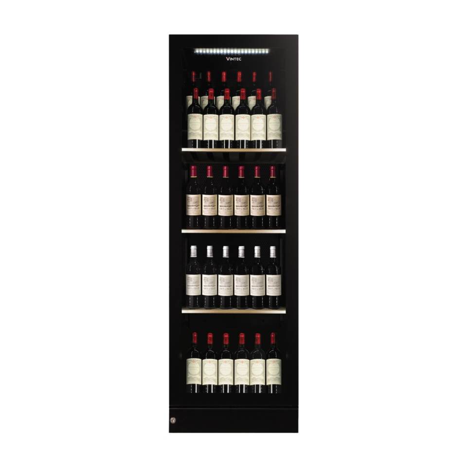 Vintec 170 Bottle Wine Cabinet V190SG2E-BK