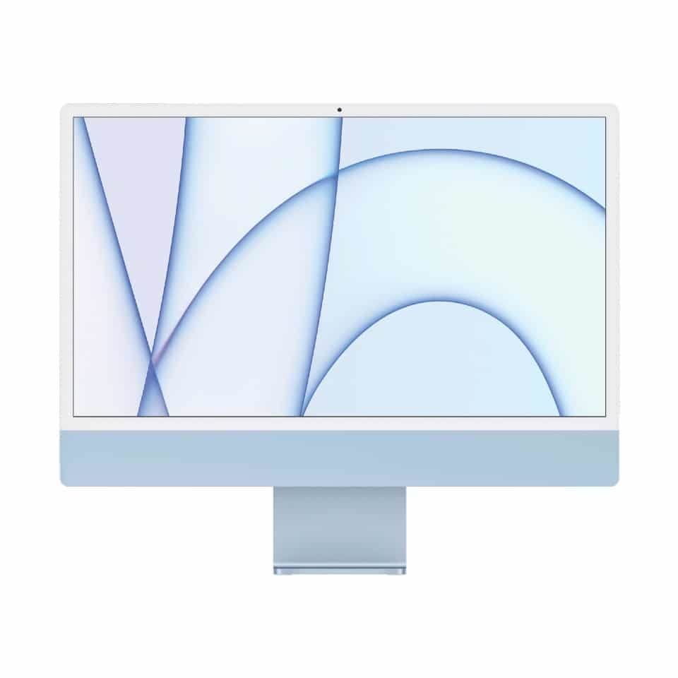 Apple iMac 24" 4.5K Display M1 8-GPU 256GB Blue MGPK3X/A