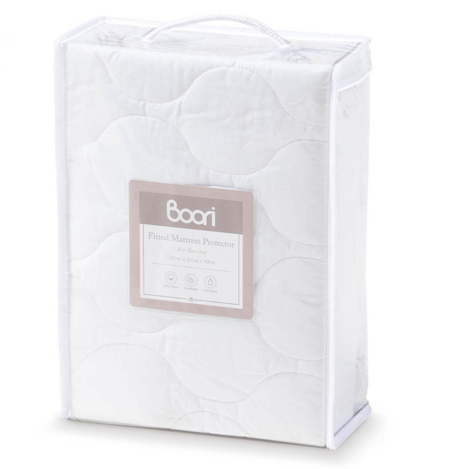 Boori Fitted Mattress Protector (for bassiNets)