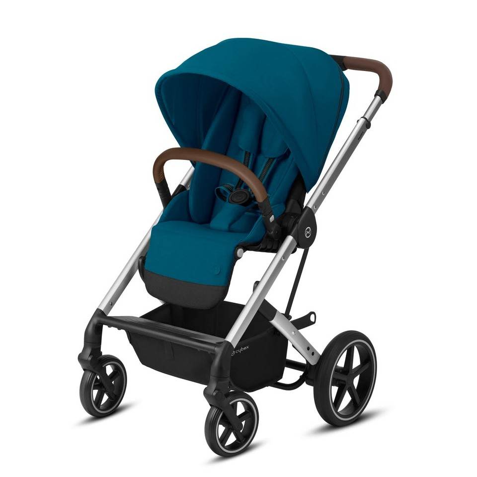 Balios S Lux Stroller. Silver/River Blue ACB/SVRB