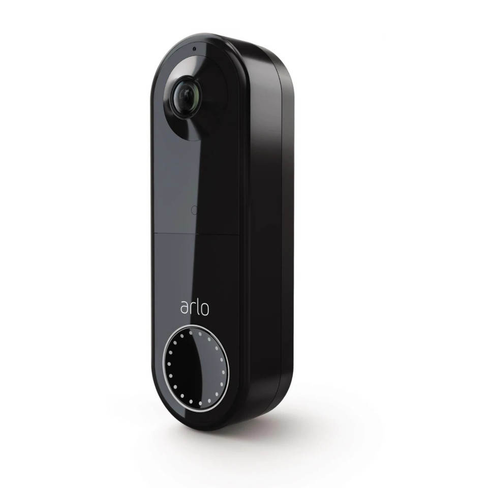 Arlo Essential Wire-Free Video Doorbell AVD2001B-100AUS