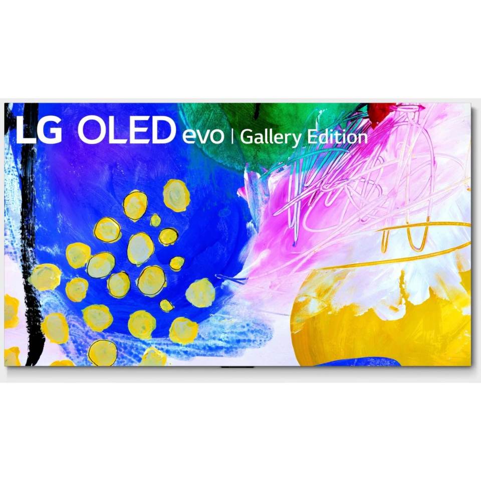 LG G2 55" Gallery Self Lit OLED EVO 4K Ultra HD Smart TV [2022]