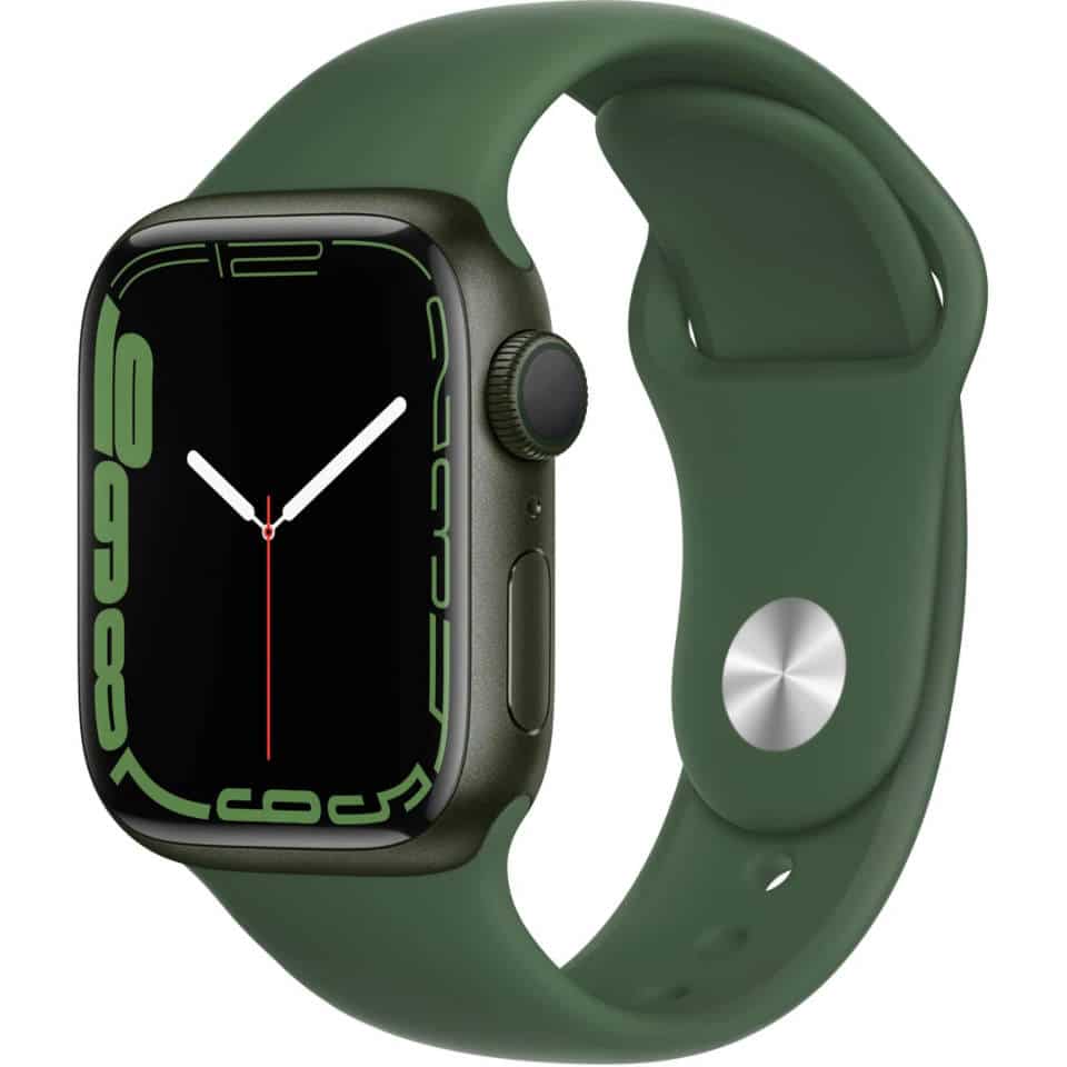 Apple Watch Series 7 41mm Green Aluminium Case GPS MKN03X/A