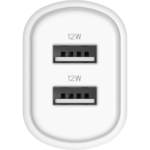 PowerPlus 12w Dual Port Wall Charger White CY3671PDWLCH