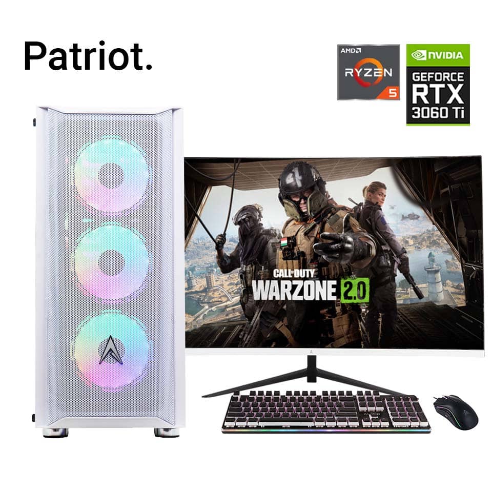 Allied Patriot-A Ryzen 5 5600 | RTX 3060 Ti Gaming PC Bundle