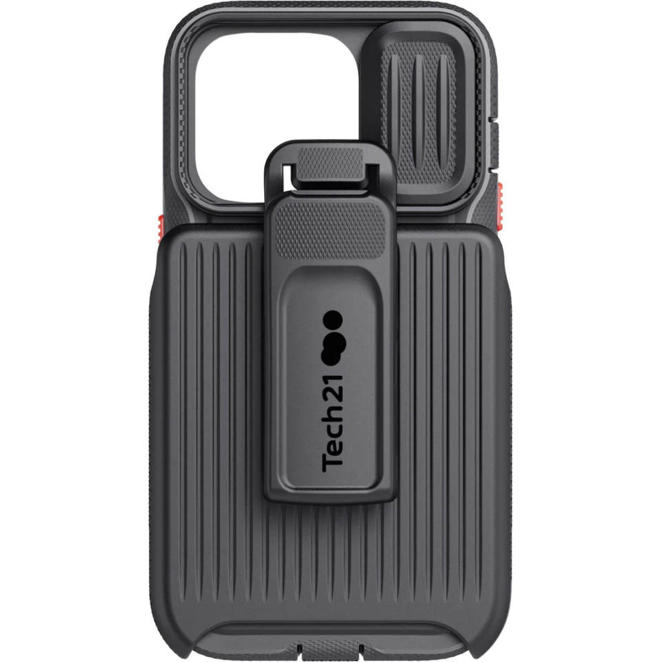 Tech21 EvoMax Case with MagSafe for iPhone 14 Pro (Off Black)