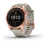 Garmin Fenix 7S Solar Sports Watch (Rose Gold/Light Sand)