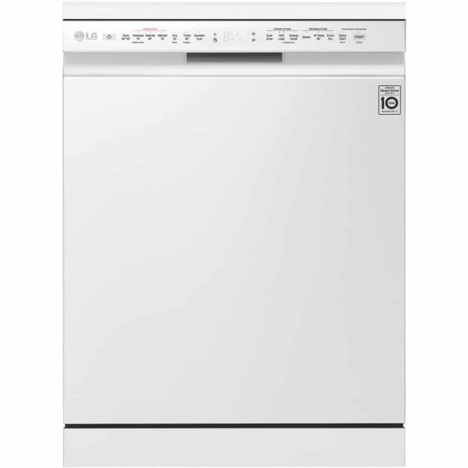 LG QuadWash White TrueSteam Dishwasher XD4B24WH