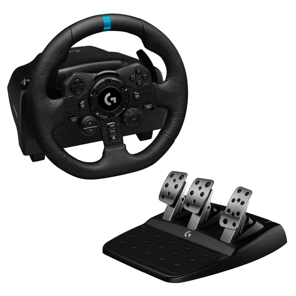 Logitech G923 TRUEFORCE Racing Wheel and Pedals for PlayStation & PC 941-000152(G923)