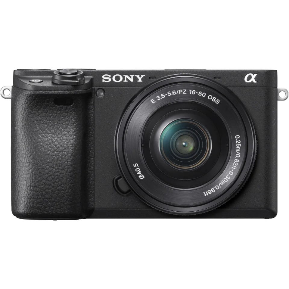 Sony Alpha A6400 Mirrorless Camera with Ultra-High Speed AF [4K Video] with 16-50mm Lens (Black) ILCE6400LB