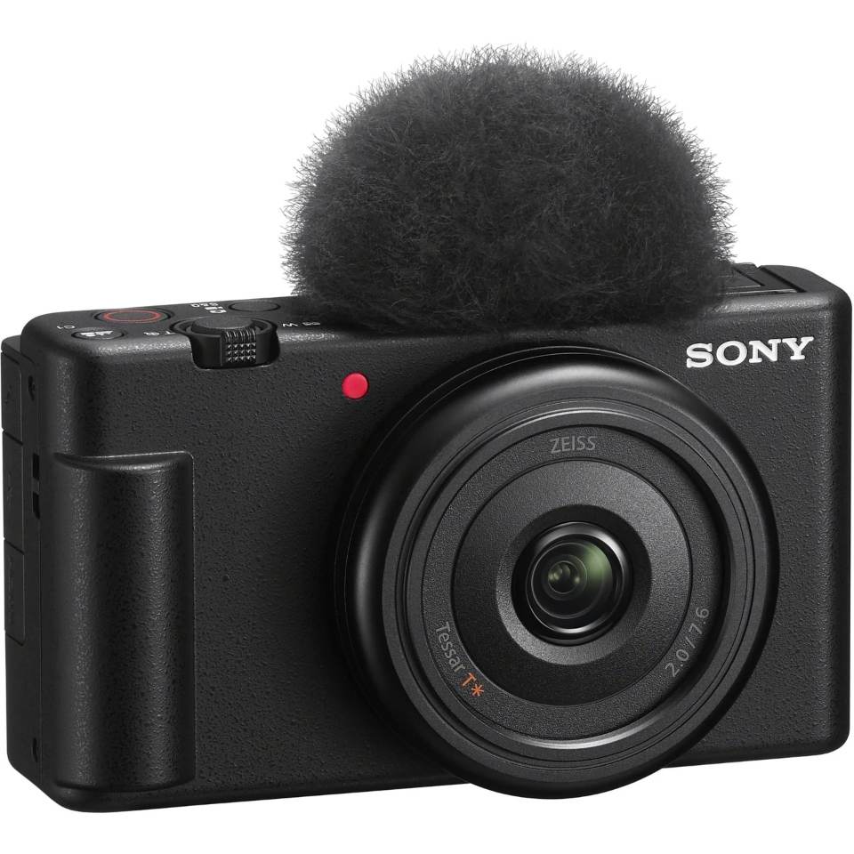 Sony CyberShot ZV-1F 4K Vlog Camera (Black) ZV1F