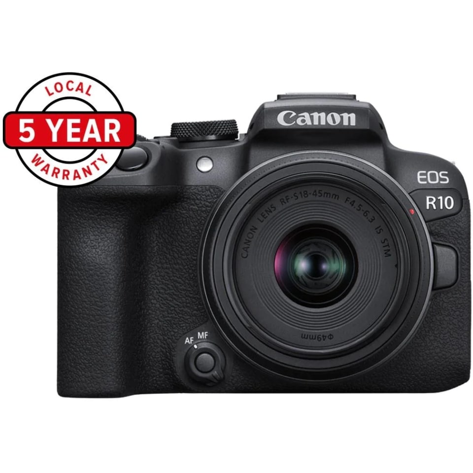 Canon EOS R10 Mirrorless Camera with RFS 18-45STM Lens R10KIS