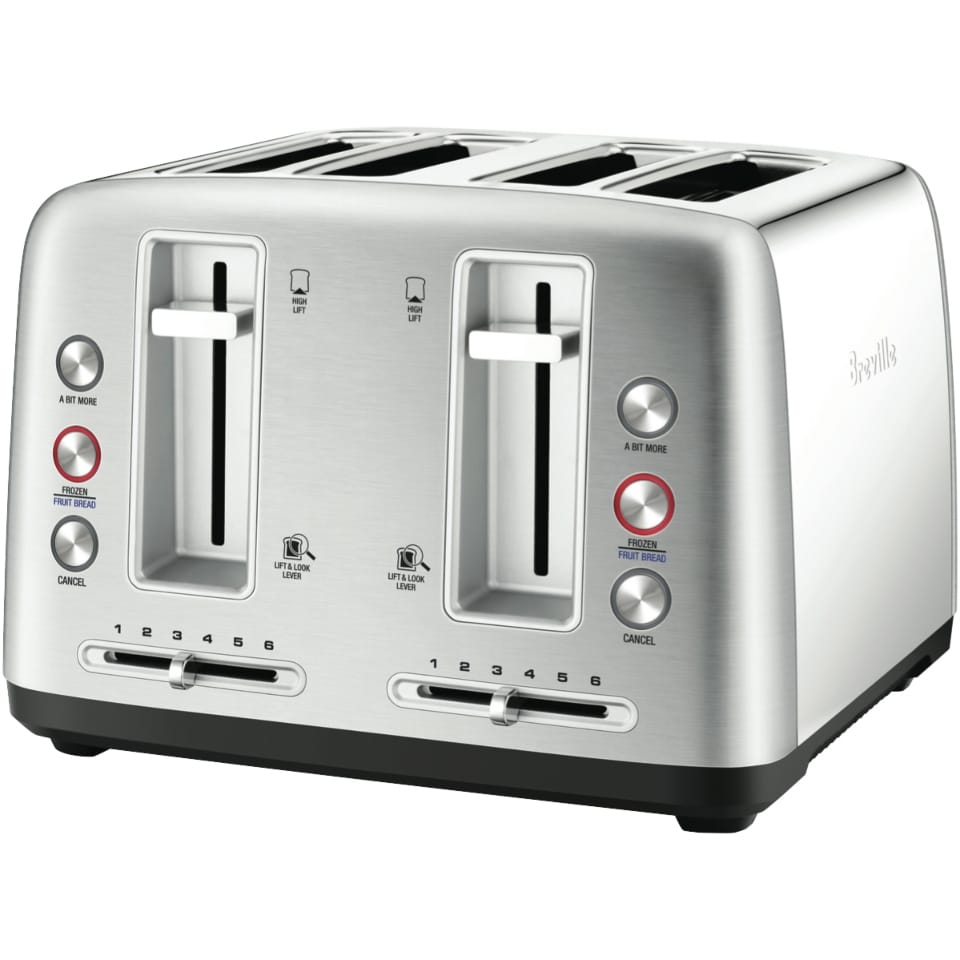 Breville The Toast Control 4 Slice Toaster LTA670BSS