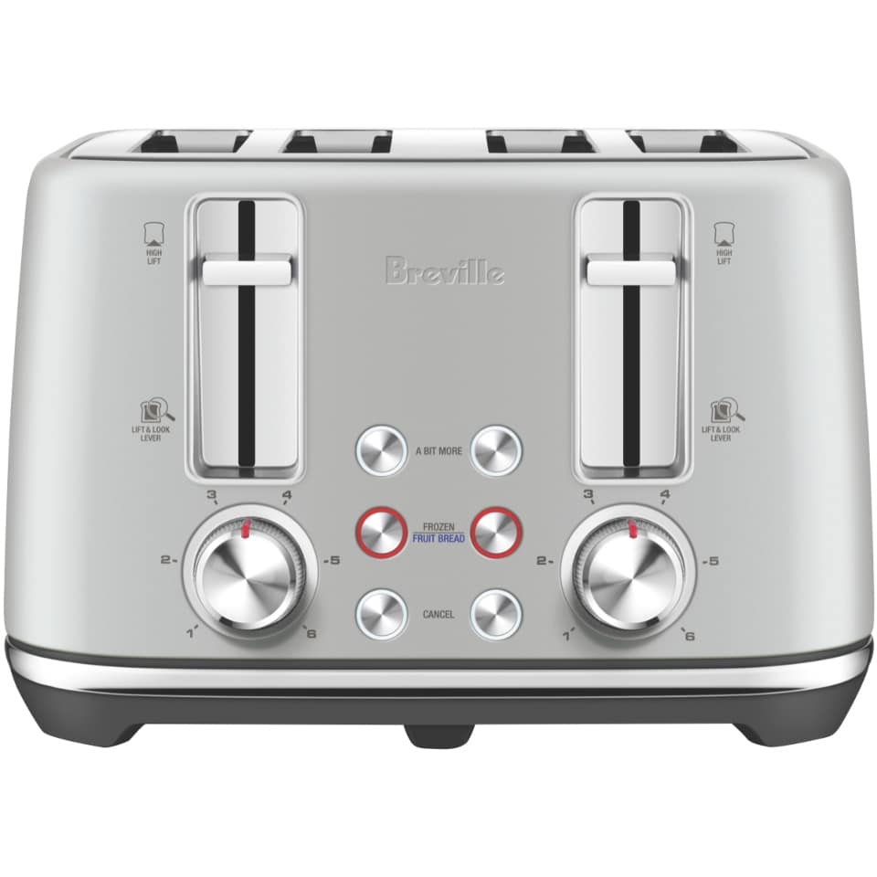 Breville the ToastSet 4 Slice - Light Grey LTA842LGY2IAN1