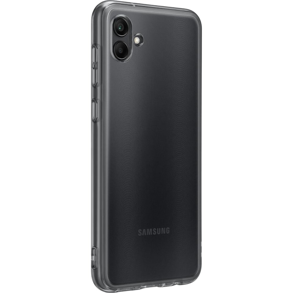 Samsung Soft Clear Case for Galaxy A04s (Black)