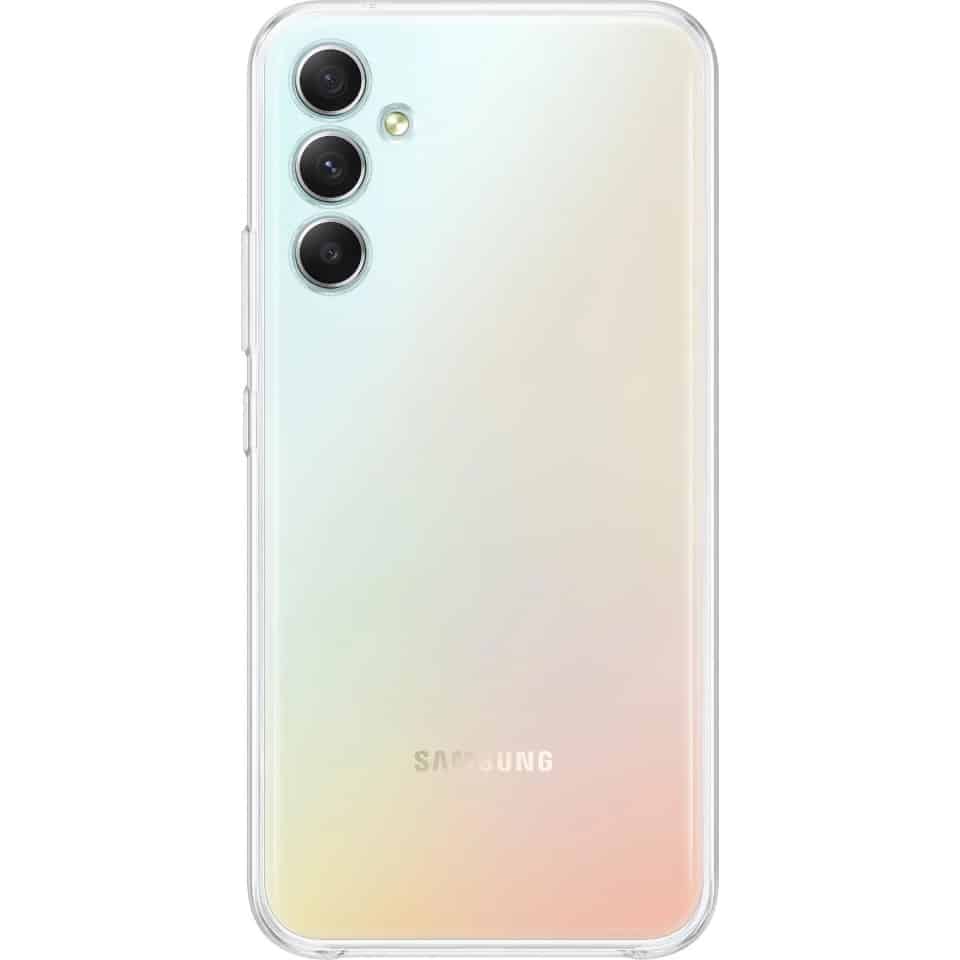 Samsung Clear Case for Galaxy A34 (Clear)