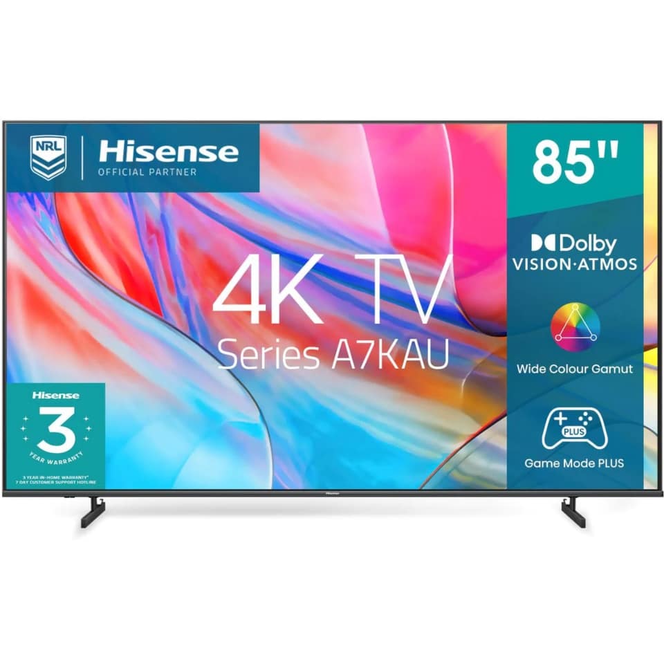 Hisense 85' A7KAU 4K UHD LED Smart TV [2023]