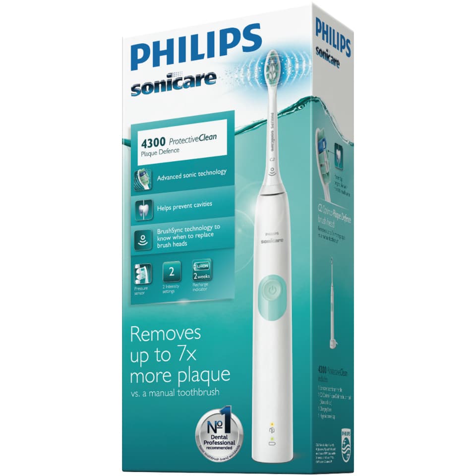Philips Sonicare Sonicare ProtectiveClean 4300 Plaque Defence White Mint HX6807/06