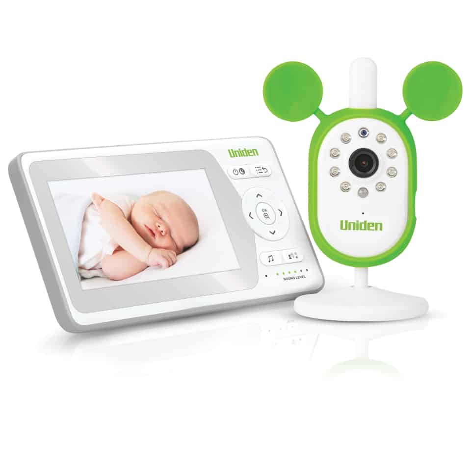 Uniden Wireless Baby Monitor with 4.3″ Colour Monitor BW4301