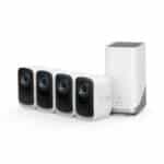 eufy Security eufyCam 3C 4K Wireless Home Security System (4-Pack) T8883T21
