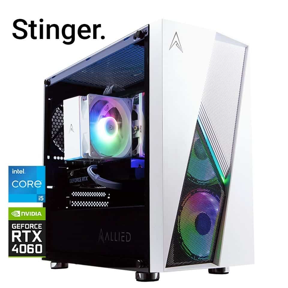 Allied Stinger Intel Core i5-13400F | RTX 4060 8GB Gaming PC