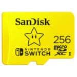 SanDisk Nintendo Switch MicroSD 256GB Memory Card SDSQXAO-256G-GN3ZN