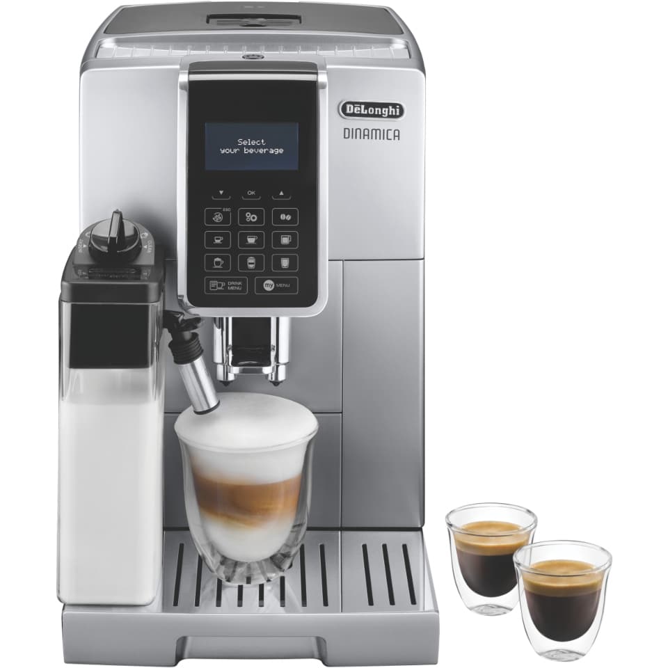 DeLonghi Dinamica LCD One Touch Coffee Machine ECAM35075S