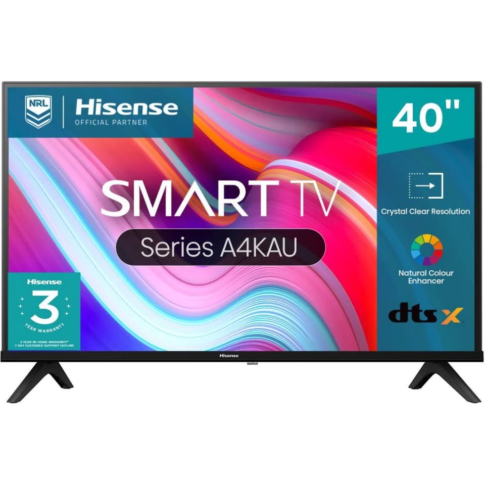Hisense 40' A4KAU Full HD Smart TV [2023] 40A4KAU