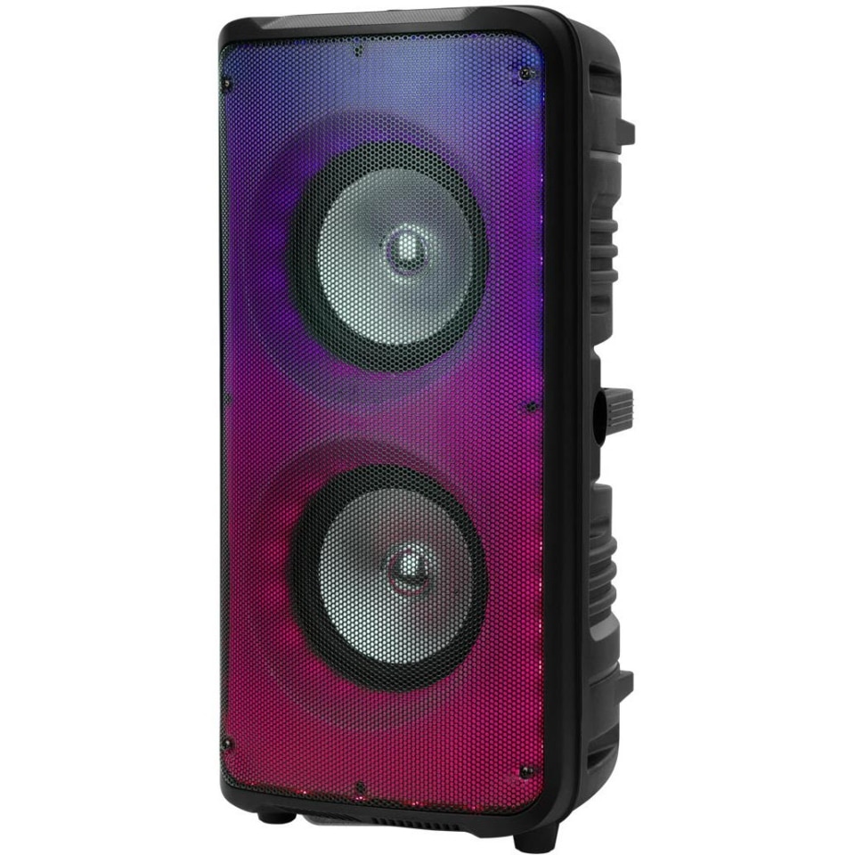 XCD Bluetooth Portable Rolling Light 30W Speaker with Wireless Mic XCDBTSFLLRG