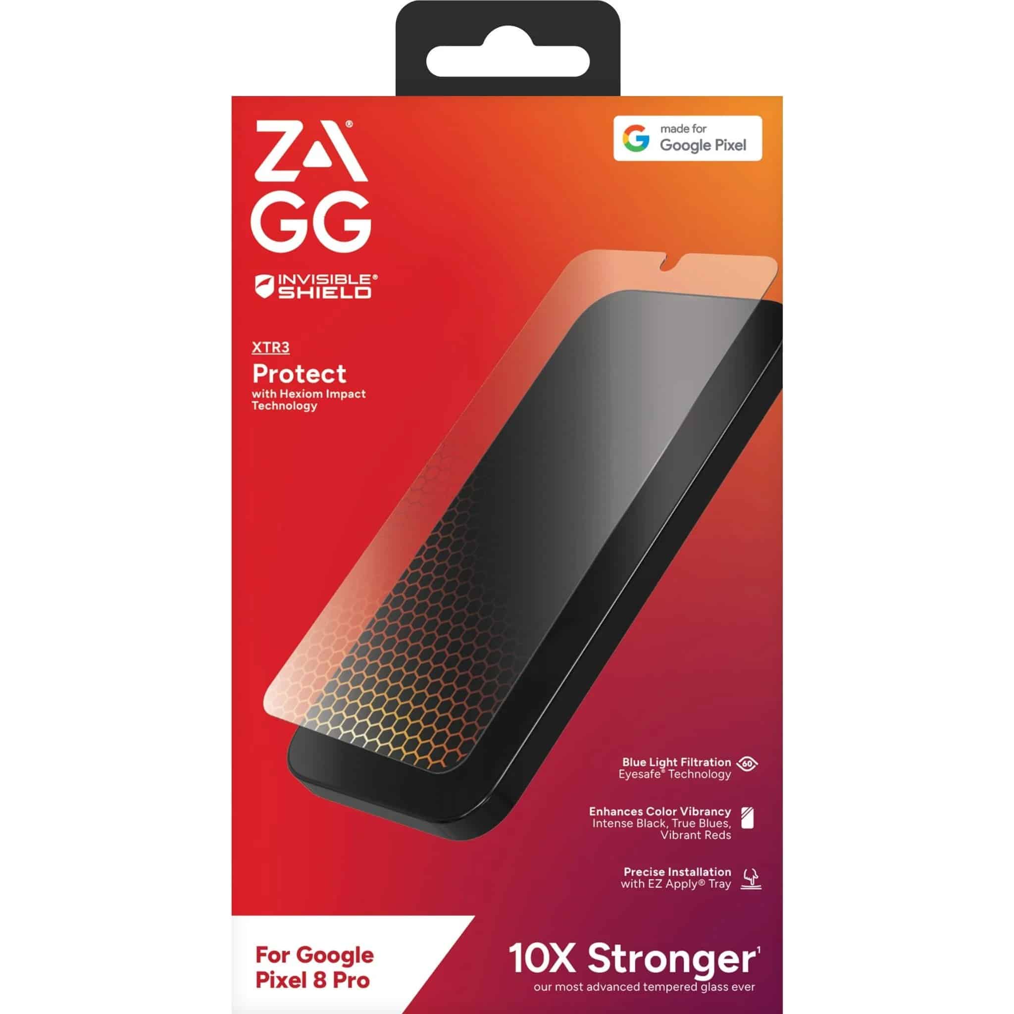 ZAGG InvisibleShield Glass XTR3 ECO Screen Protector for Pixel 8 Pro 11901308858