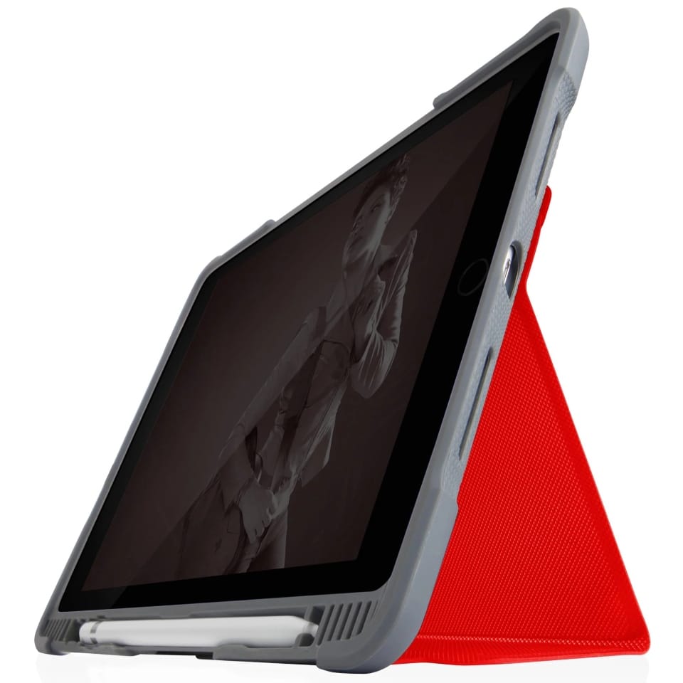 STM Dux Plus Duo Cover for iPad 10.2" [7th/8th/9th Gen] (Red) 4611098