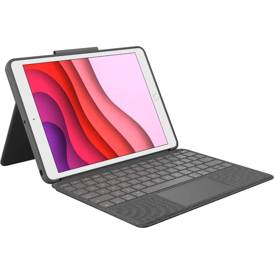 Logitech Combo Touch Folio Keyboard Case for iPad 10.2' [7th/8th/9th Gen] 920-009726(TOUCH)